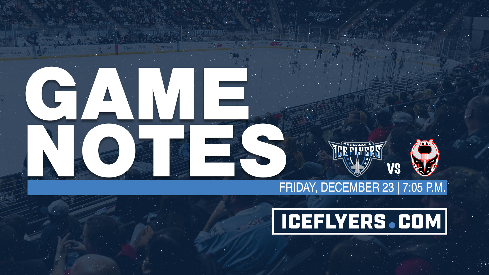 12/23/22 Game Notes An Ice Flyers Christmas Pensacola Ice Flyers