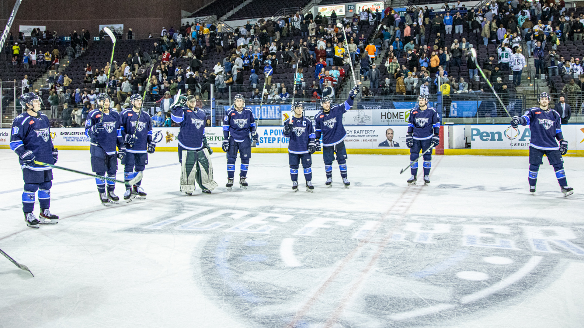 Pensacola Ice Flyers team with U.S. Navy Blue Angels